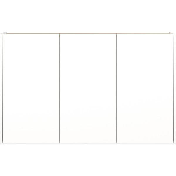 Bílá závěsná skříňka v dekoru dubu 138x87x25 cm Libbiano – Germania-image-2