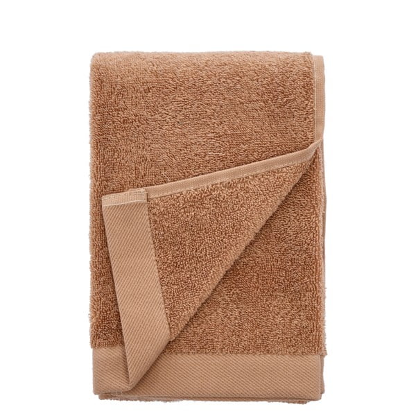 Oranžový ručník z organické bavlny 50x100 cm Comfort - Södahl-image-2