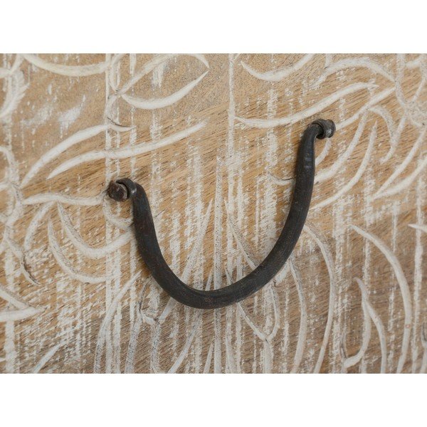 Truhla z mangového dřeva v přírodní barvě 45x50 cm Malati – Støraa-image-1