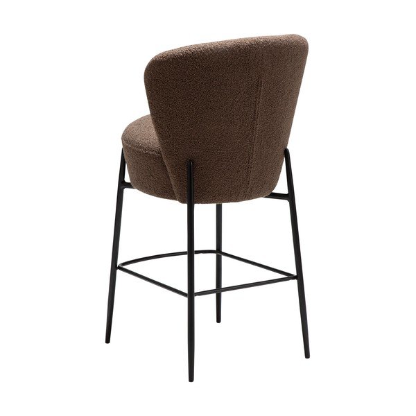 Hnědá barová židle (výška sedáku 68 cm) Orbit – DAN-FORM Denmark-image-3