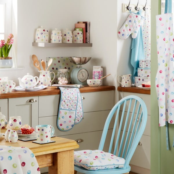 Bavlněná kuchyňská rukavice Cooksmart ® Spotty Dotty-image-3