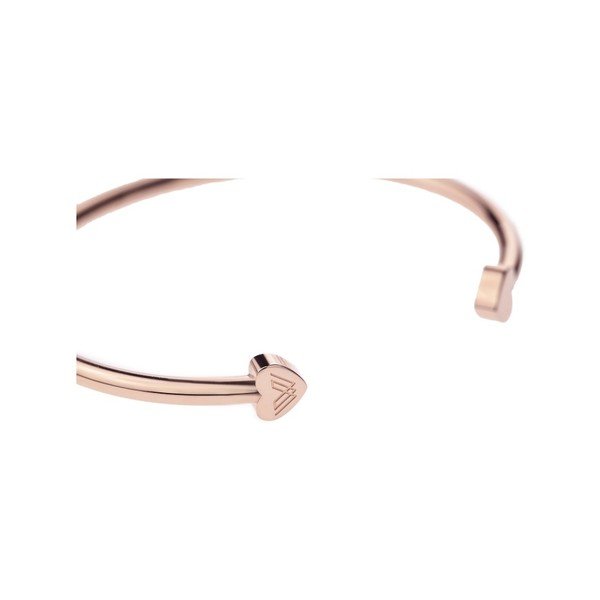 Dámský náramek z nerezové oceli v barvě růžového zlata Victoria Walls Century-image-2