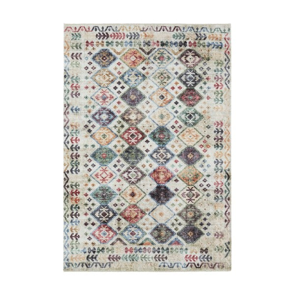 Barevný koberec s vysokým podílem bavlny Nouristan Kilim Sarobi 160 x 230 cm