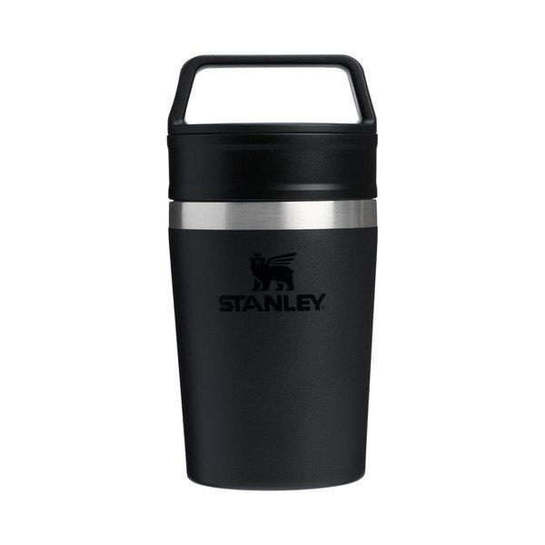 Černý termo hrnek z nerezové oceli 230 ml Café-To-Go Travel Mug Black 2.0 – Stanley
