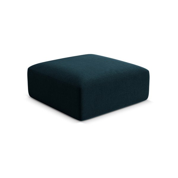 Sametová podnožka v petrolejové barvě Campi – Cosmopolitan Design