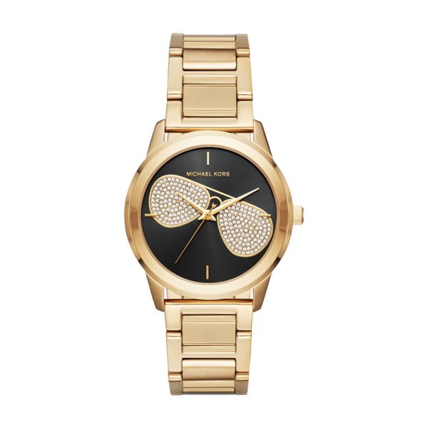 Dámské hodinky zlaté barvy Michael Kors Glasses
