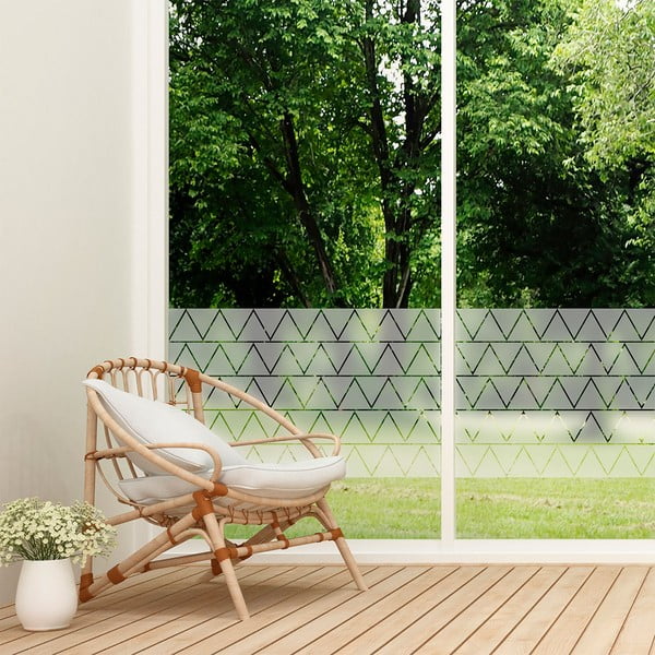 Samolepky v sadě na okno 100 ks 10x10 cm Triangle – Ambiance-image-3