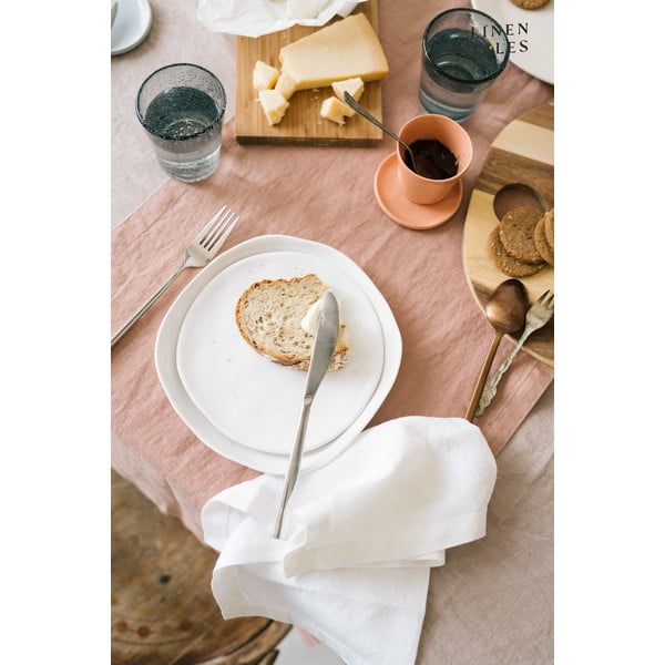 Sada 2 bílých lněných ubrousků Linen Tales-image-4
