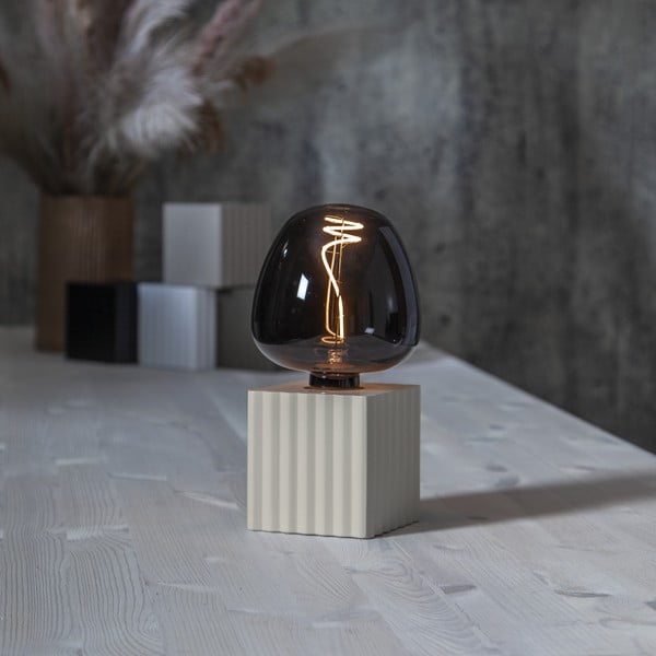 Krémová lampová noha 10 cm Box – Star Trading-image-4