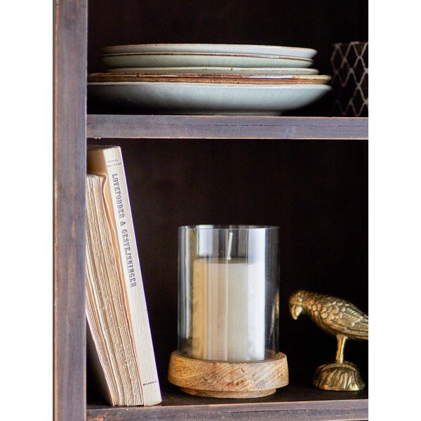 Skleněný svícen Kesia – Bloomingville-image-1