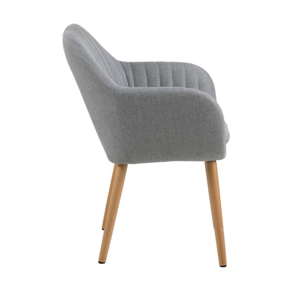 Světle šedá jídelní židle Actona Emilia-image-1