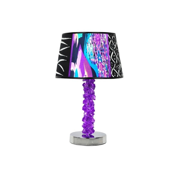 Stolní lampa Crystal Light Violet