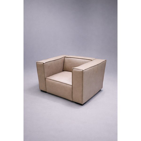 Tmavě hnědé kožené křeslo Madame - II. jakost – Windsor & Co Sofas-image-2