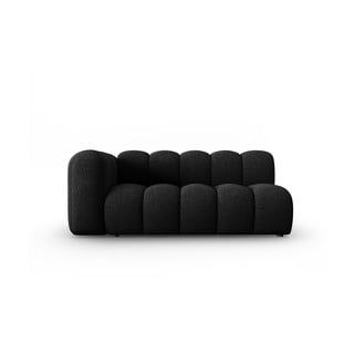 Černoantracitový modul pohovky (levý roh) Lupine – Micadoni Home