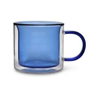 Modré skleněné hrnky v sadě 2 ks 270 ml Liv – ONA