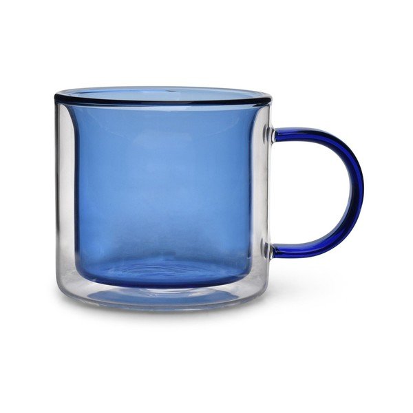 Modré skleněné hrnky v sadě 2 ks 270 ml Liv – ONA