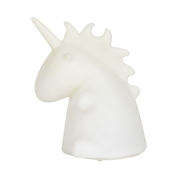 Bílá LED lucerna (výška 11,5 cm) Unicorn – Hilight