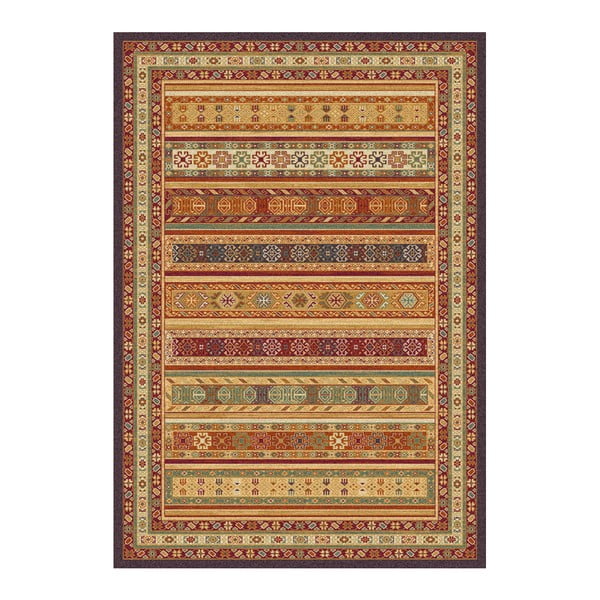 Béžovo-hnědý koberec Universal Nova, 57 x 110 cm