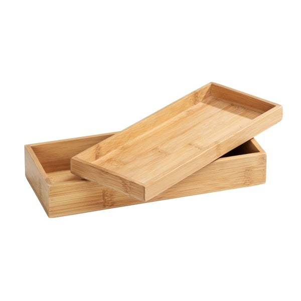 Bambusový úložný box s podnosem Wenko Terra-image-3