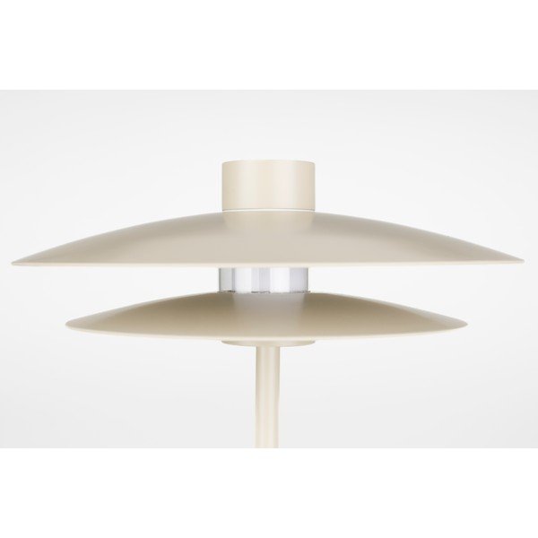 Béžová kovová stolní lampa (výška 32 cm) Wubbo – White Label-image-4