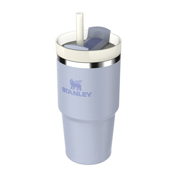 Fialová termoska s brčkem z nerezové oceli 600 ml Quencher H2.0 FlowState Tumbler Dew Drop – Stanley-image-1