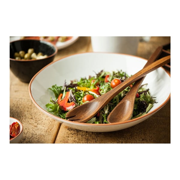 Sada 2 salátových naběraček z akátového dřeva Premier Housewares Socoro-image-4