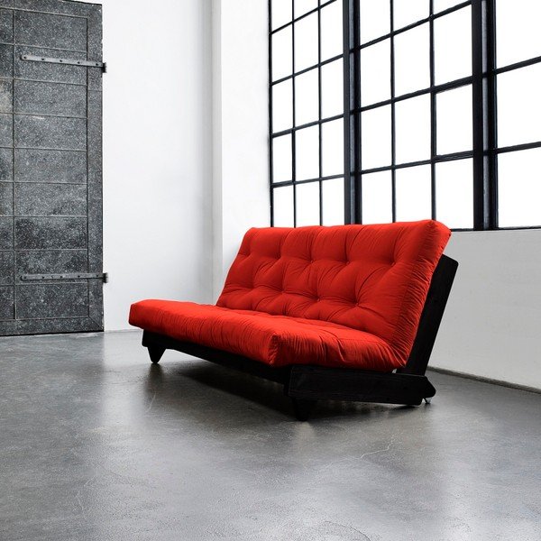 Rozkládací pohovka Karup Fresh Wenge/Red-image-1