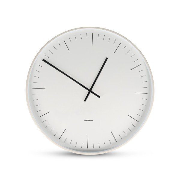 Nástěnné hodiny ø 51 cm Pulse – Salt&Pepper