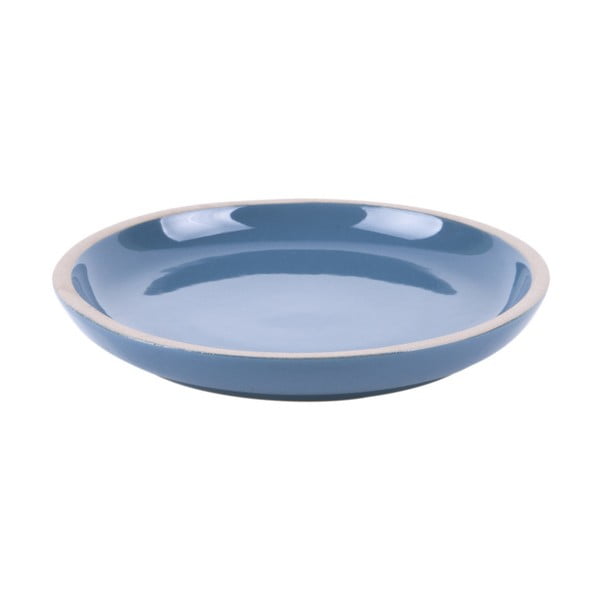 Modrý terakotový talíř PT LIVING Brisk, ⌀ 15,5 cm