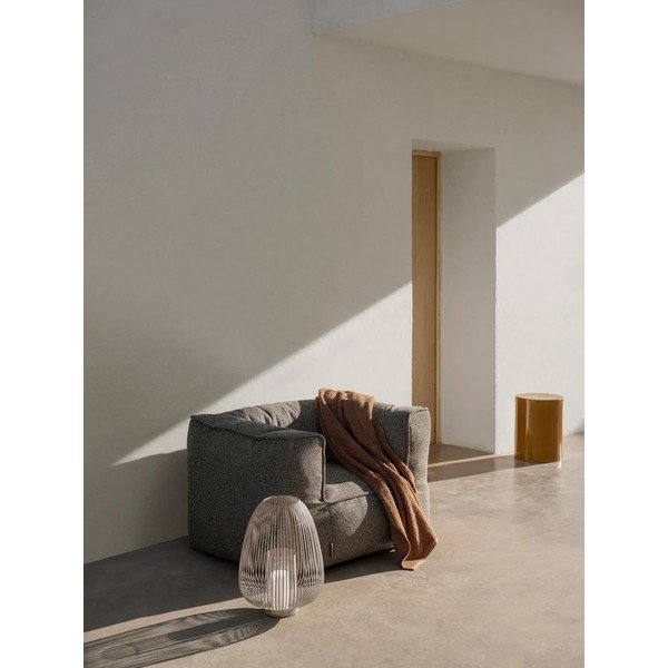 Taupe polstrované zahradní křeslo Grow – Blomus-image-1