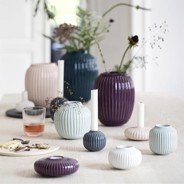 Bílý porcelánový svícen Kähler Design Hammershoi, ⌀ 8 cm-image-3