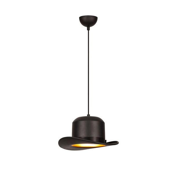 Černé závěsné svítidlo s kovovým stínidlem ø 30 cm Sivani – Opviq lights
