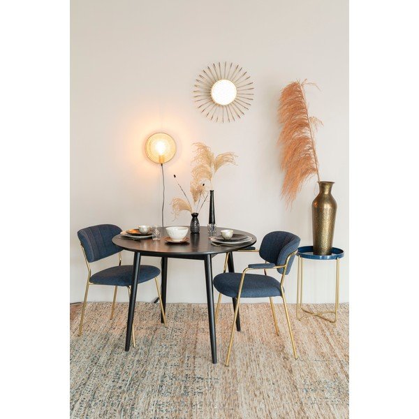 Nástěnné zrcadlo ø 50 cm Selena – White Label-image-4