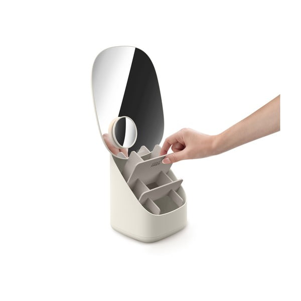 Kosmetické zvětšovací zrcadlo (3x) 18,5x23 cm Viva – Joseph Joseph-image-4