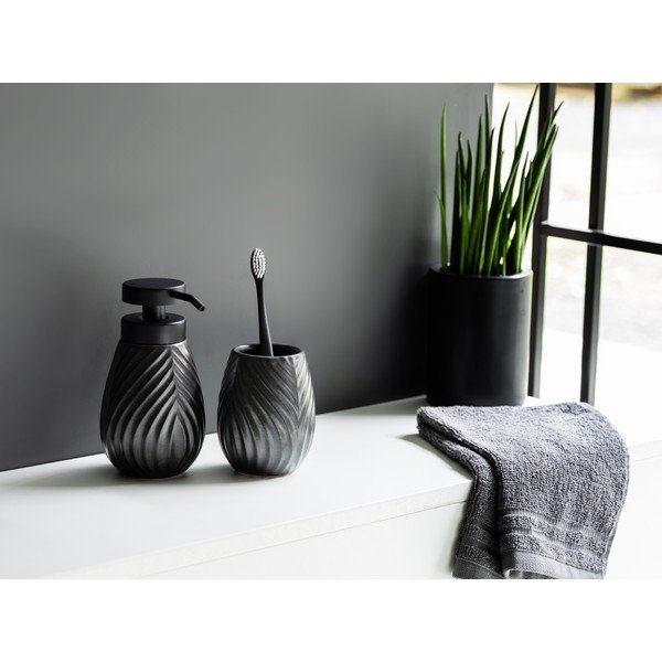 Antracitová keramická sada doplňků do koupelny Idro – Wenko-image-1