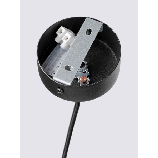 Žluté/béžové kovové závěsné svítidlo ø 30 cm Olisa – Sollux-image-4