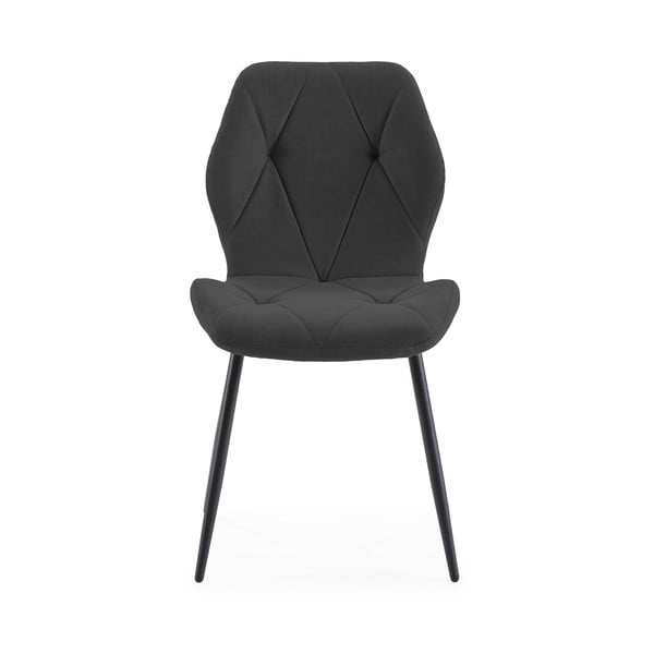 Černé jídelní židle v sadě 4 ks Luna – Marckeric-image-2