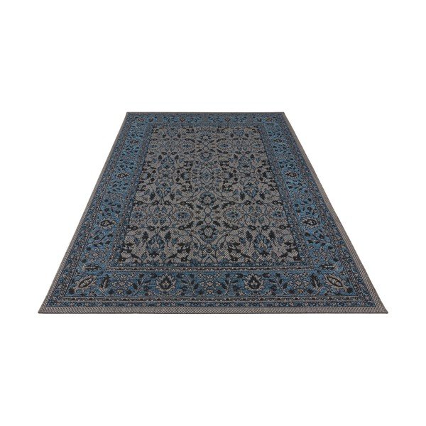 Tmavě modrý venkovní koberec NORTHRUGS Konya, 200 x 290 cm-image-1