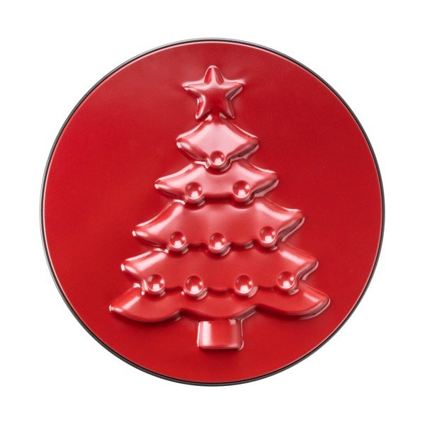 Červená ocelová forma na dort Zenker Sparkling Christmas, ø 26 cm-image-3