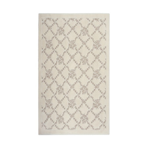 Hnědý bavlněný koberec Floorist Sarmasik, 100 x 200 cm