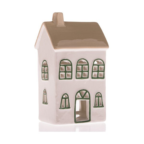 Keramický svícen na čajovou svíčku House – Dakls