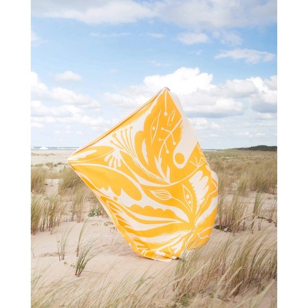 Žlutá deka 165x200 cm Lino – noo.ma-image-1