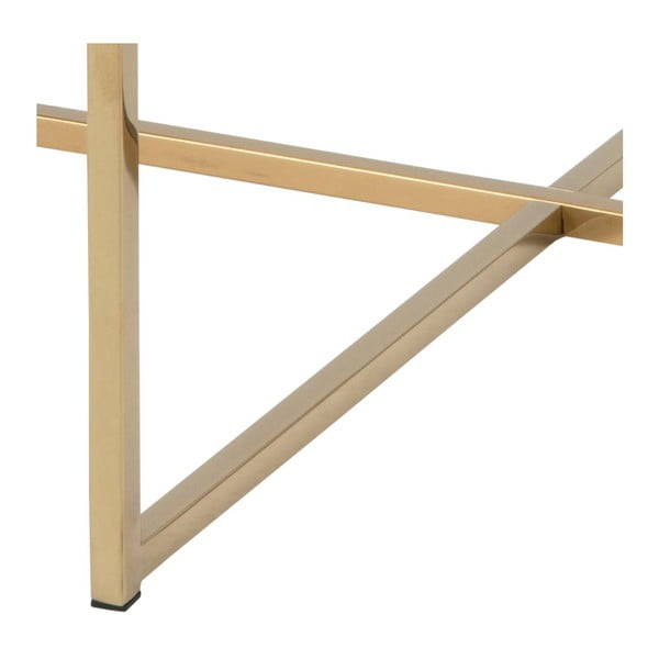 Bílý kulatý konferenční stolek ø 80 cm Alisma - Actona-image-3