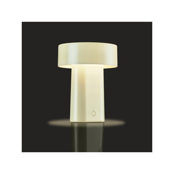 Světle zelená plastová LED stolní lampa (výška 18 cm) Oblong – Zone-image-2