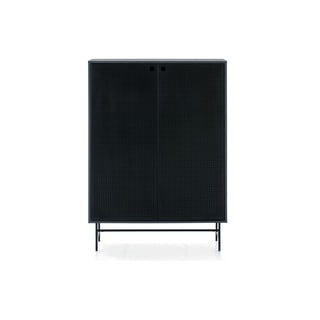 Černo-modrá skříňka 93x130 cm Punto - Teulat