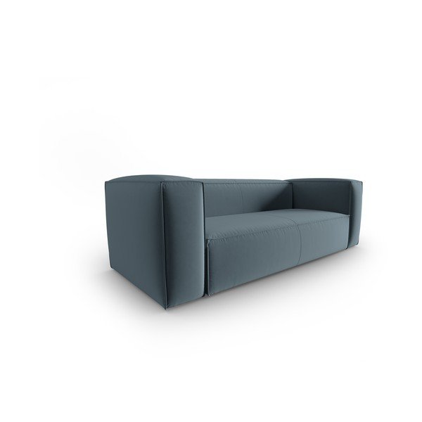 Modrá sametová pohovka 200 cm Mackay – Cosmopolitan Design-image-2