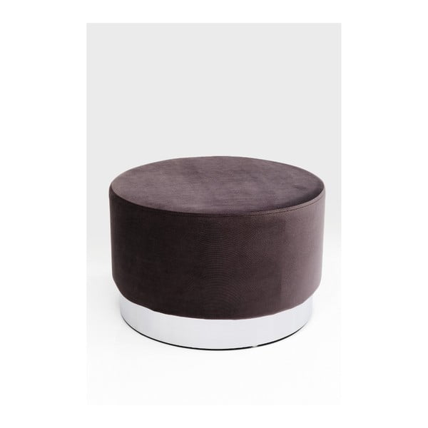 Tmavě šedá stolička Kare Design Cherry, ∅ 55 cm