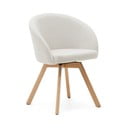 Krémové čalouněné jídelní křeslo Marvin – Kave Home