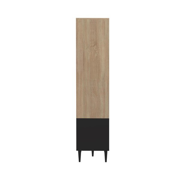 Černá knihovna v dekoru dubu 90x180 cm Horizon - TemaHome-image-4