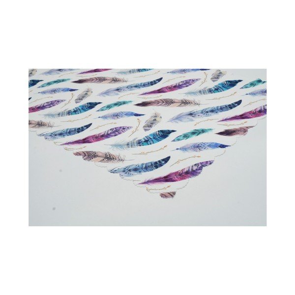 Běhoun na stůl z mikrovlákna Minimalist Cushion Covers Feather, 45 x 145 cm-image-1